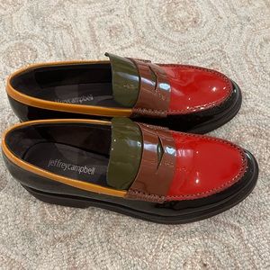 NWT JEFFREY CAMPBELL Lenna penny loafer